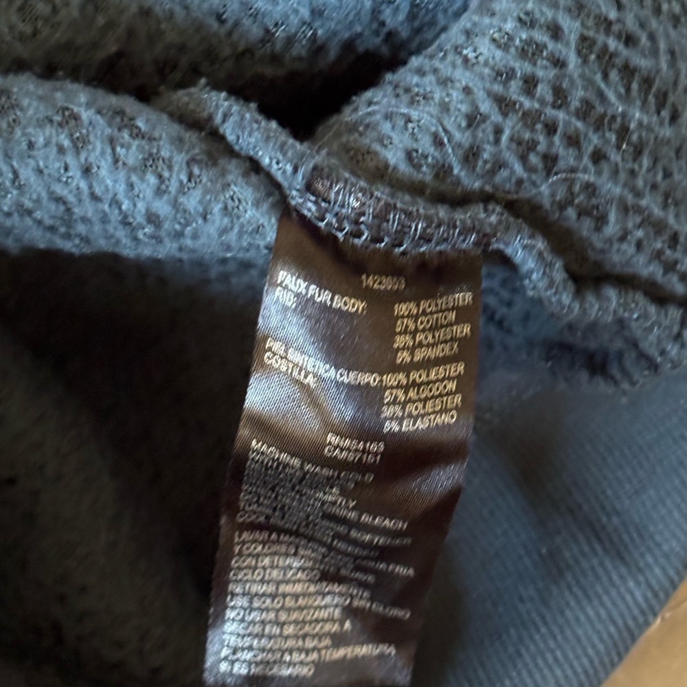 Andrew Marc Blue Teddy Jacket - Picture 4 of 4